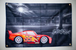 Lightning McQueen 2’x3’ Flag